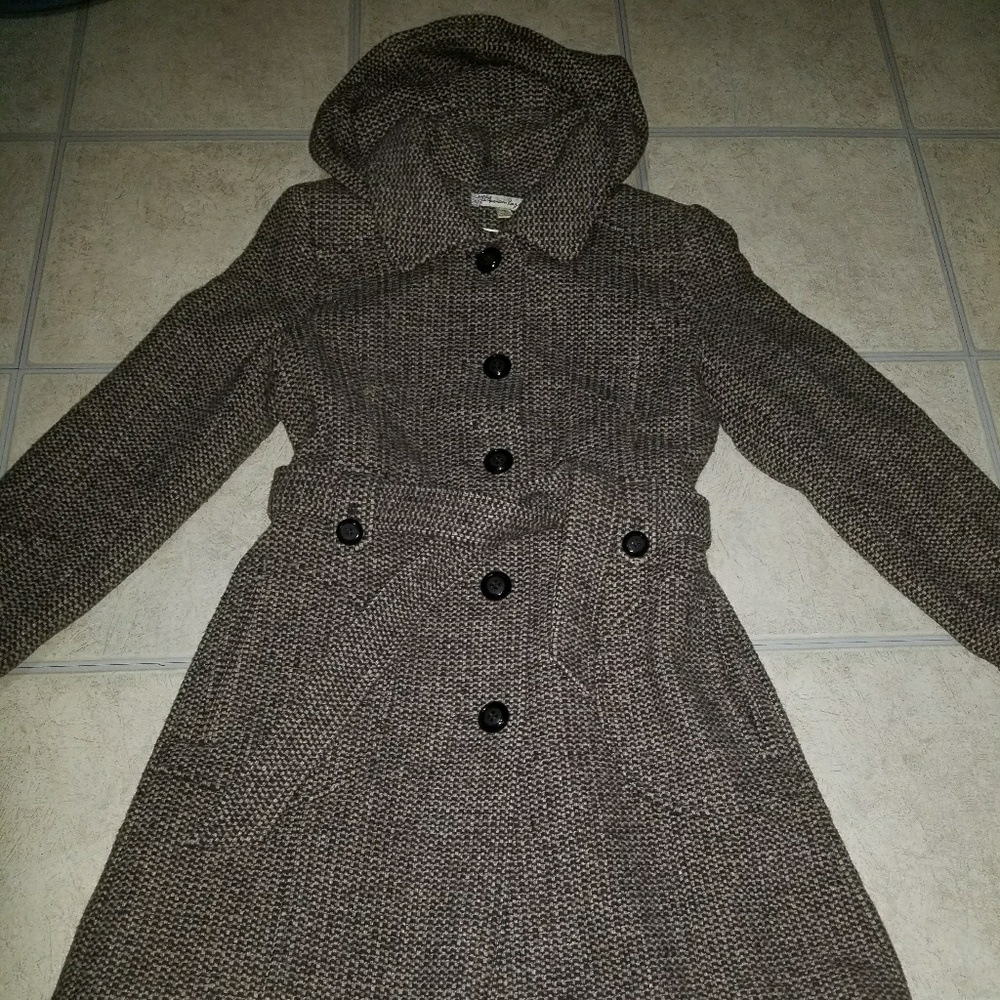 Tweed Peacoat